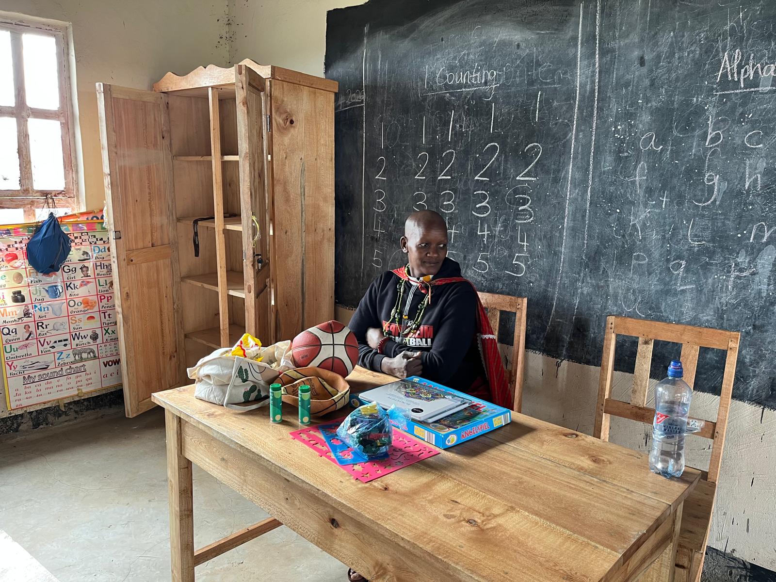 Kinder im Klassenraum des Kindergartens Esilalei