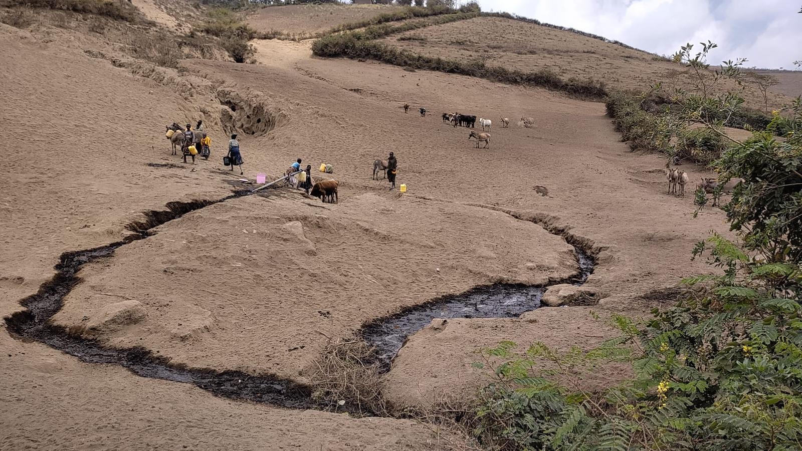 Beispiel einer Wasserversorgung in einer ländlichen Region in Tansania